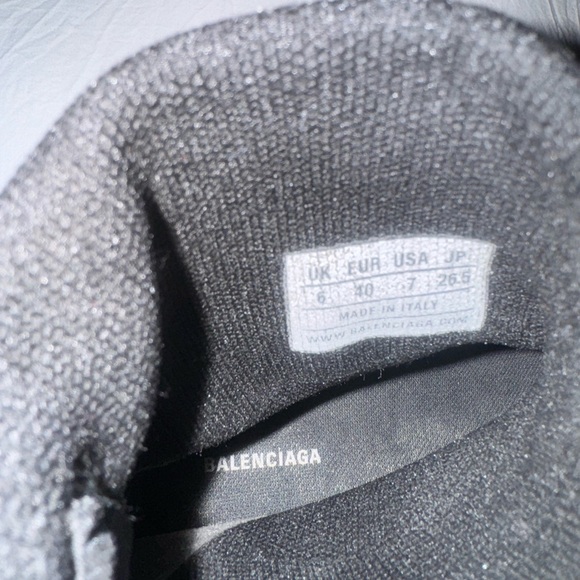 Balenciaga Speed Sneaker Cuffed 'Black and Yellow' - Picture 5 of 8